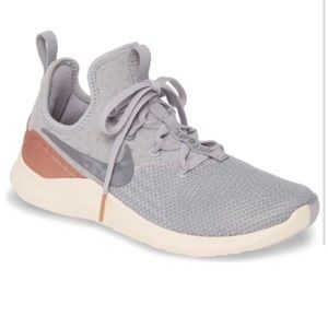 Nike Free TR 8 Premium Training Shoes in Atmosphere Grey/Red Bronze